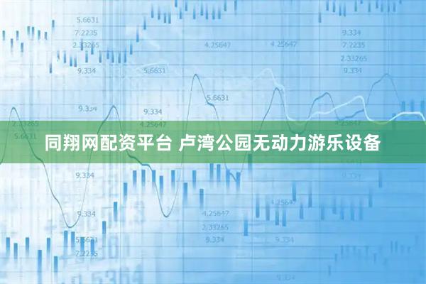 同翔网配资平台 卢湾公园无动力游乐设备